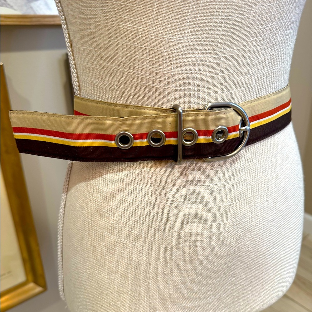 5 for $30 Like New! AMERICAN EAGLE OUTFITTERS Striped Ribbon Belt